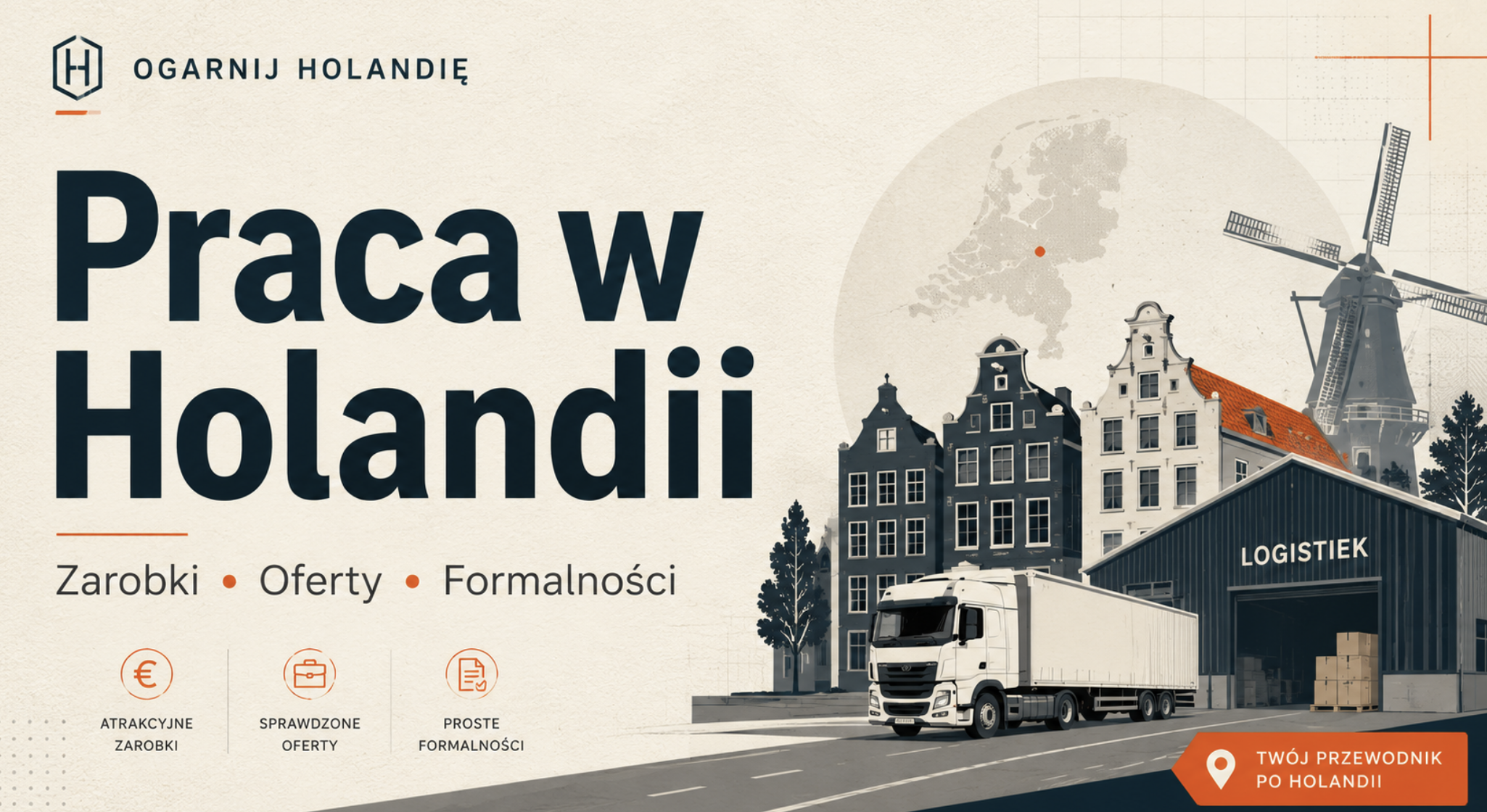 Praca w Holandii 2026 – zarobki, oferty i formalności